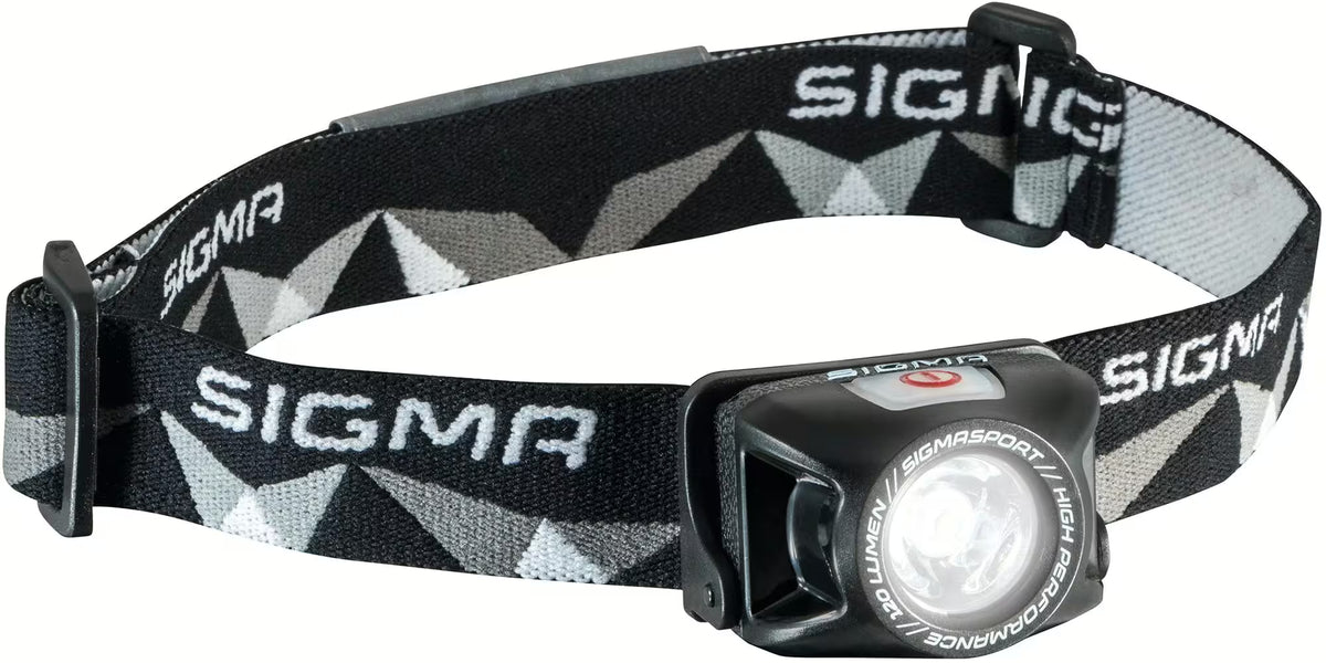 SIGMA SPORT HeadLED II Stirnlampe Schwarz Grau – USB-aufladbar