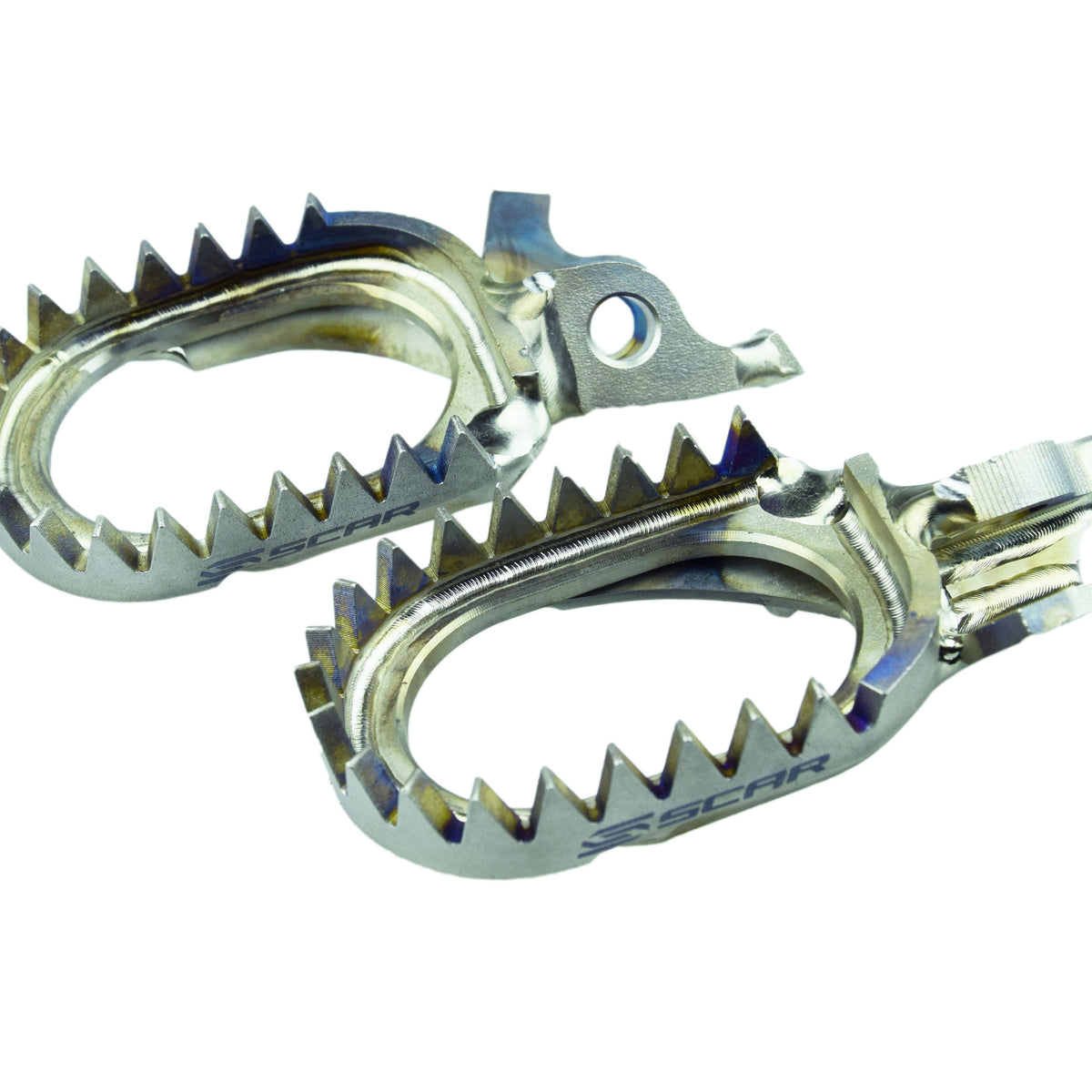 Scar Titanium Voetsteunen Anti-Mud Honda 2002-2025