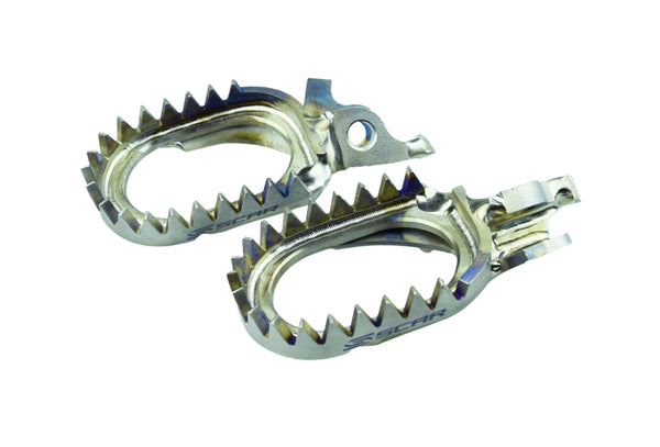 Scar Titanium Voetsteunen Anti-Mud Honda 2002-2025