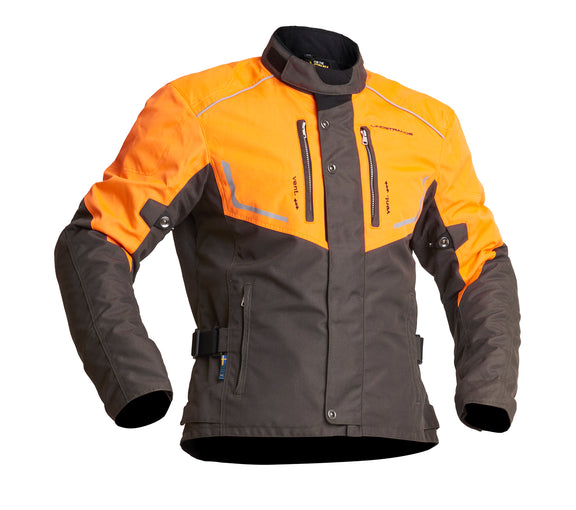 Lindstrands Halden Motorjas Groen/Oranje