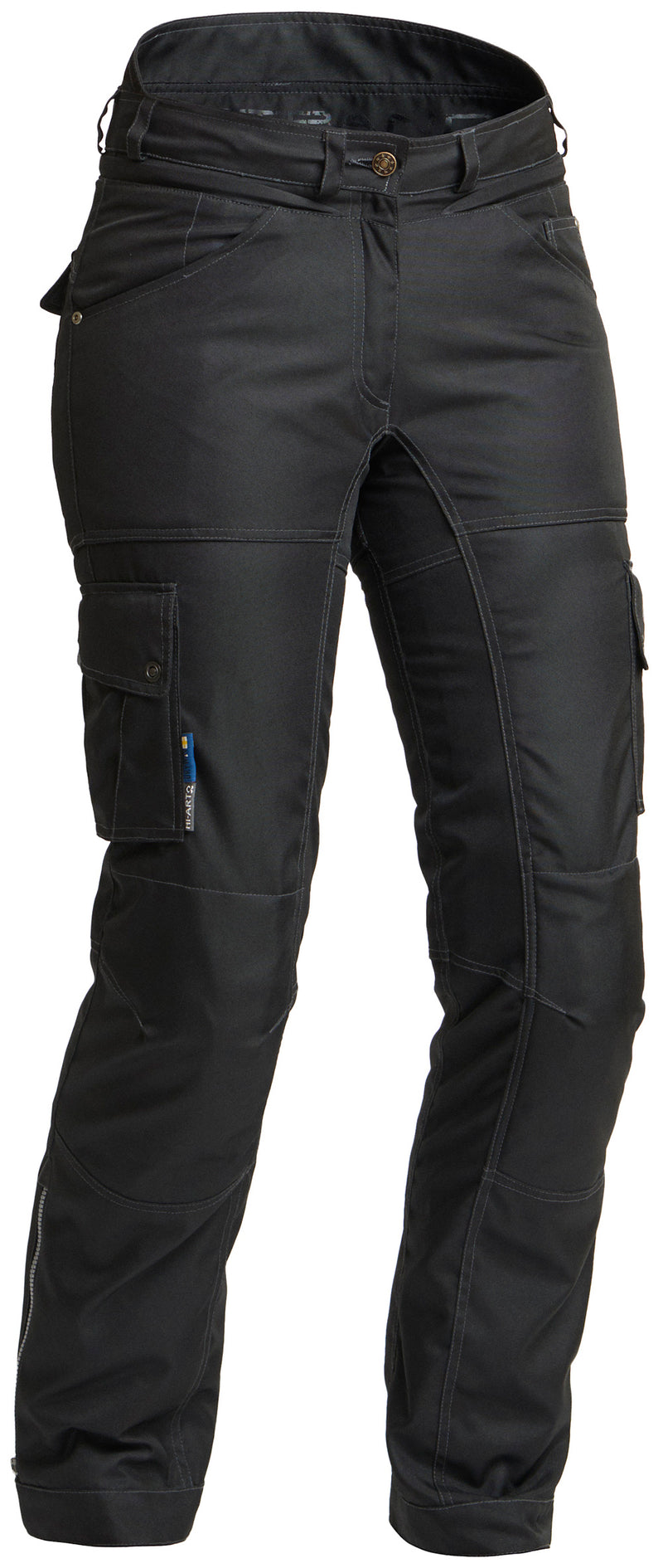 Lindstrands Textile Zion Dames Motorbroek Zwart
