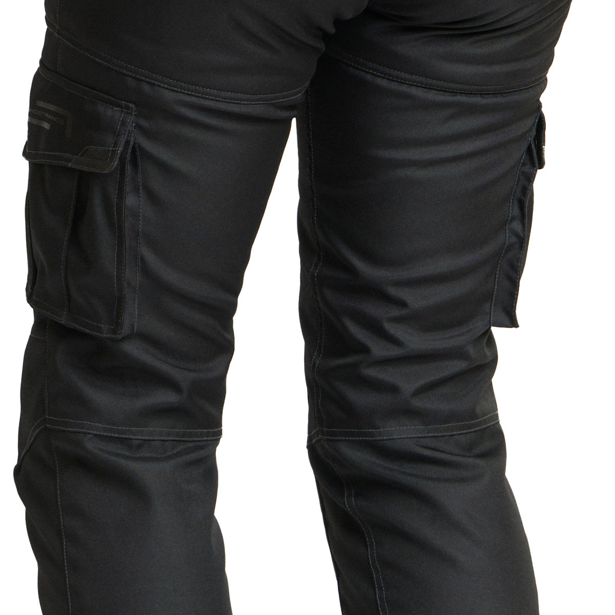 Lindstrands Textile Zion Dames Motorbroek Zwart