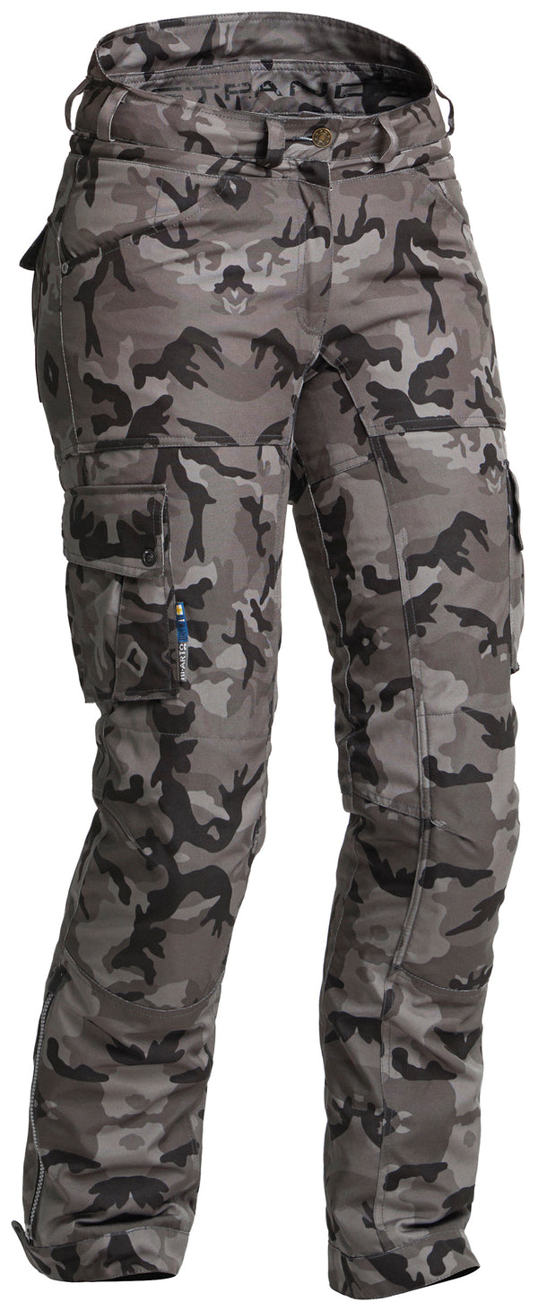 Lindstrands Textile Zion Dames Motorbroek Camouflage