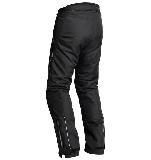 Lindstrands Volda Motorbroek Zwart - Kort & breed