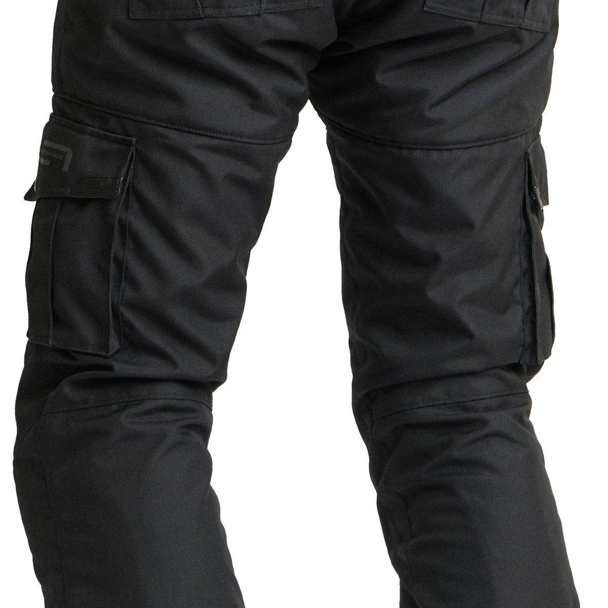 Lindstrands Textile Zion Motorbroek Zwart