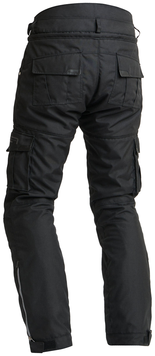Lindstrands Textile Zion Motorbroek Zwart