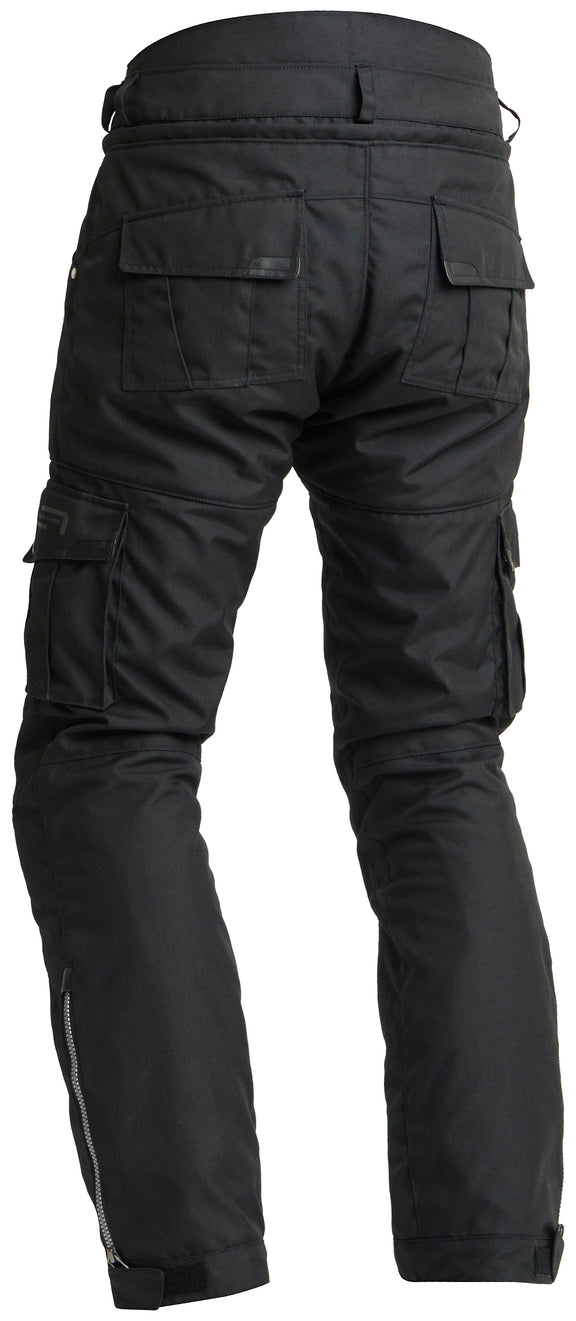 Lindstrands Textile Zion Motorbroek Zwart