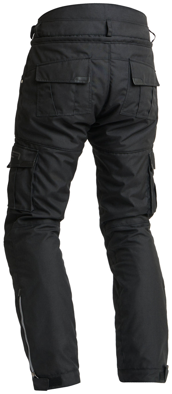 Lindstrands Textile Zion Motorbroek Zwart