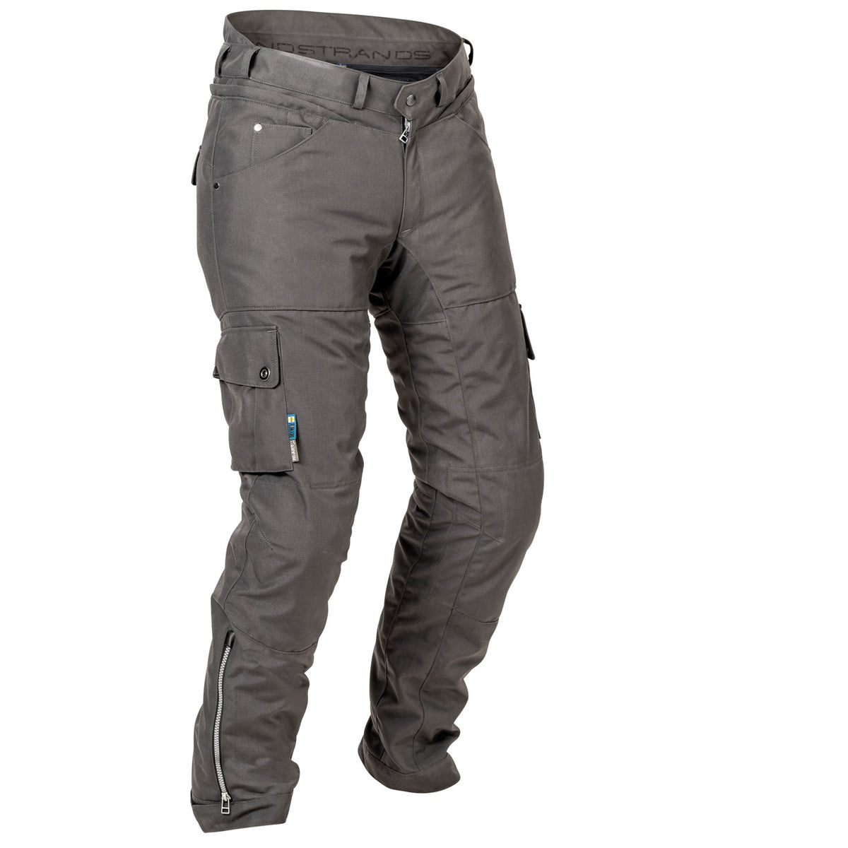 Lindstrands Textile Zion Motorbroek Grijs