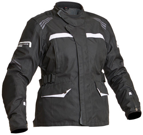 Lindstrands Granberg Dames Motorjas Zwart/Wit