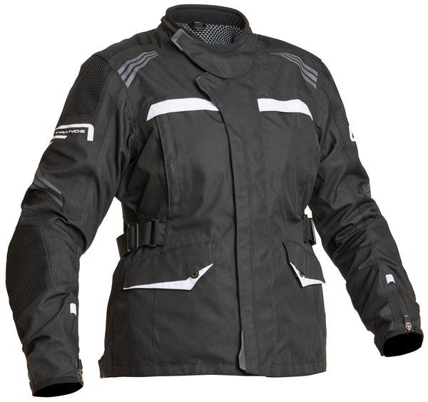 Lindstrands Granberg Dames Motorjas Zwart/Wit
