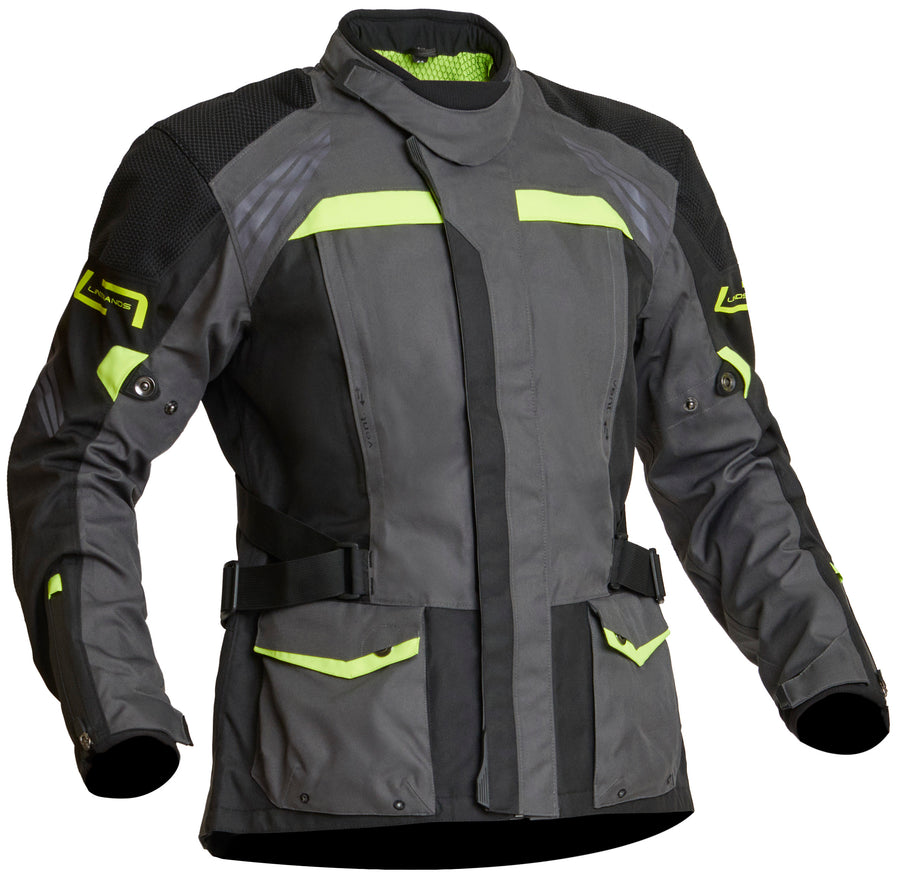 Lindstrands Transtrand Motorjas Grijs/Geel