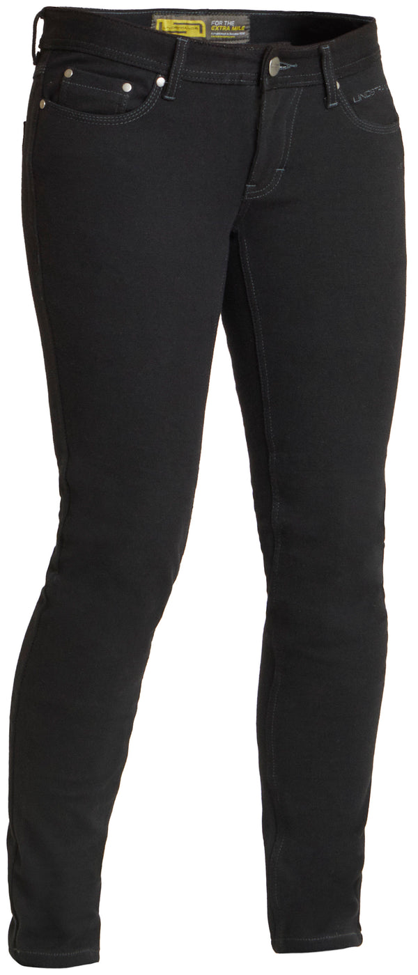 Lindstrands Fide Damen Motorradhose Schwarz