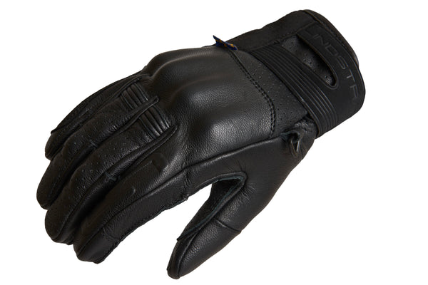Lindstrands Holarna Motorcycle Gloves Black