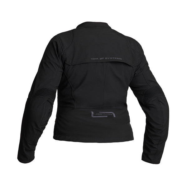 Lindstrands Fryken Motorradjacke für Damen Schwarz