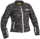 Lindstrands Fryken Black/reflecting pattern Dames Motorjas