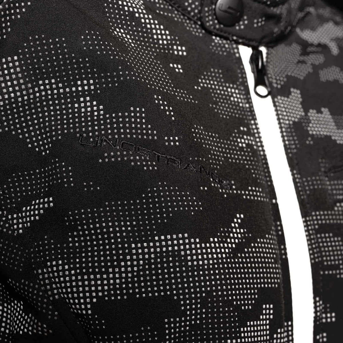 Lindstrands Fryken Black/reflecting pattern Dames Motorjas