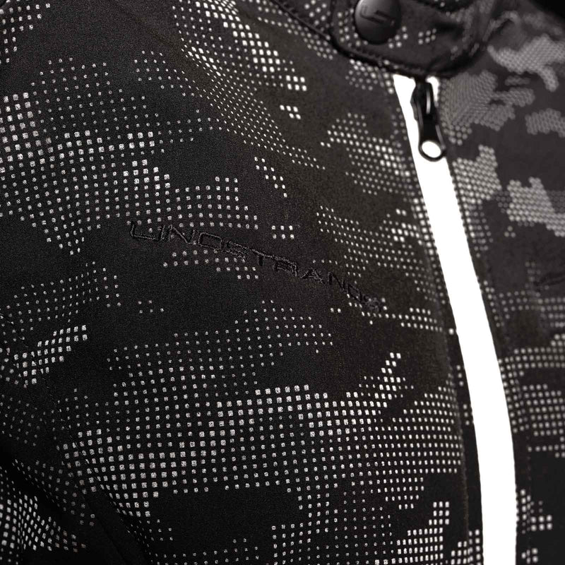 Lindstrands Fryken Black/reflecting pattern Dames Motorjas