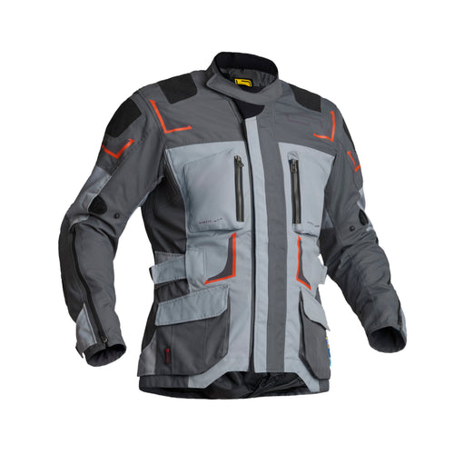 Lindstrands Myrvik Motorjas Licht/Grijs/Zwart/Oranje