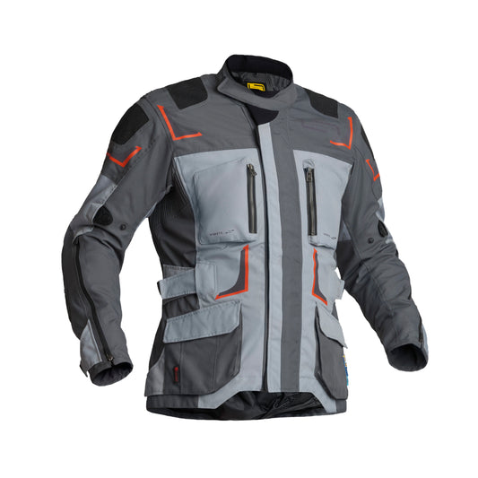 Lindstrands Myrvik Motorjas Licht/Grijs/Zwart/Oranje