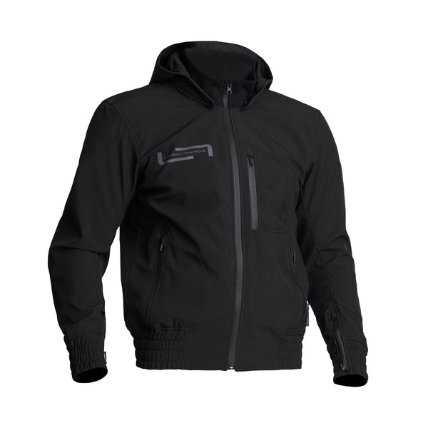Lindstrands Textie Frisen Motorcycle Jacket Black