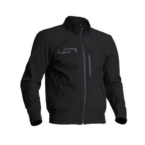 Lindstrands Textie Frisen Motorjas Zwart