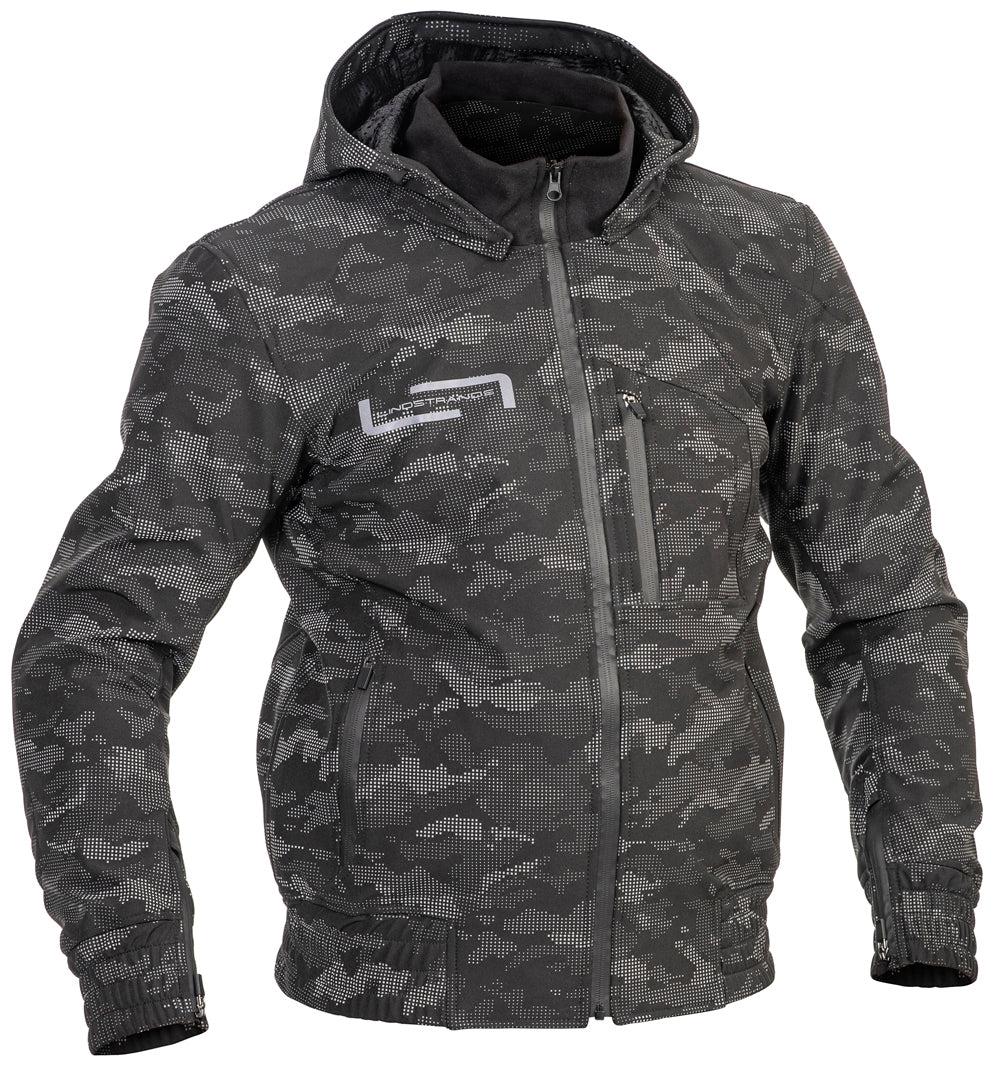 Lindstrands Frisen Black/reflecting pattern Motorjas