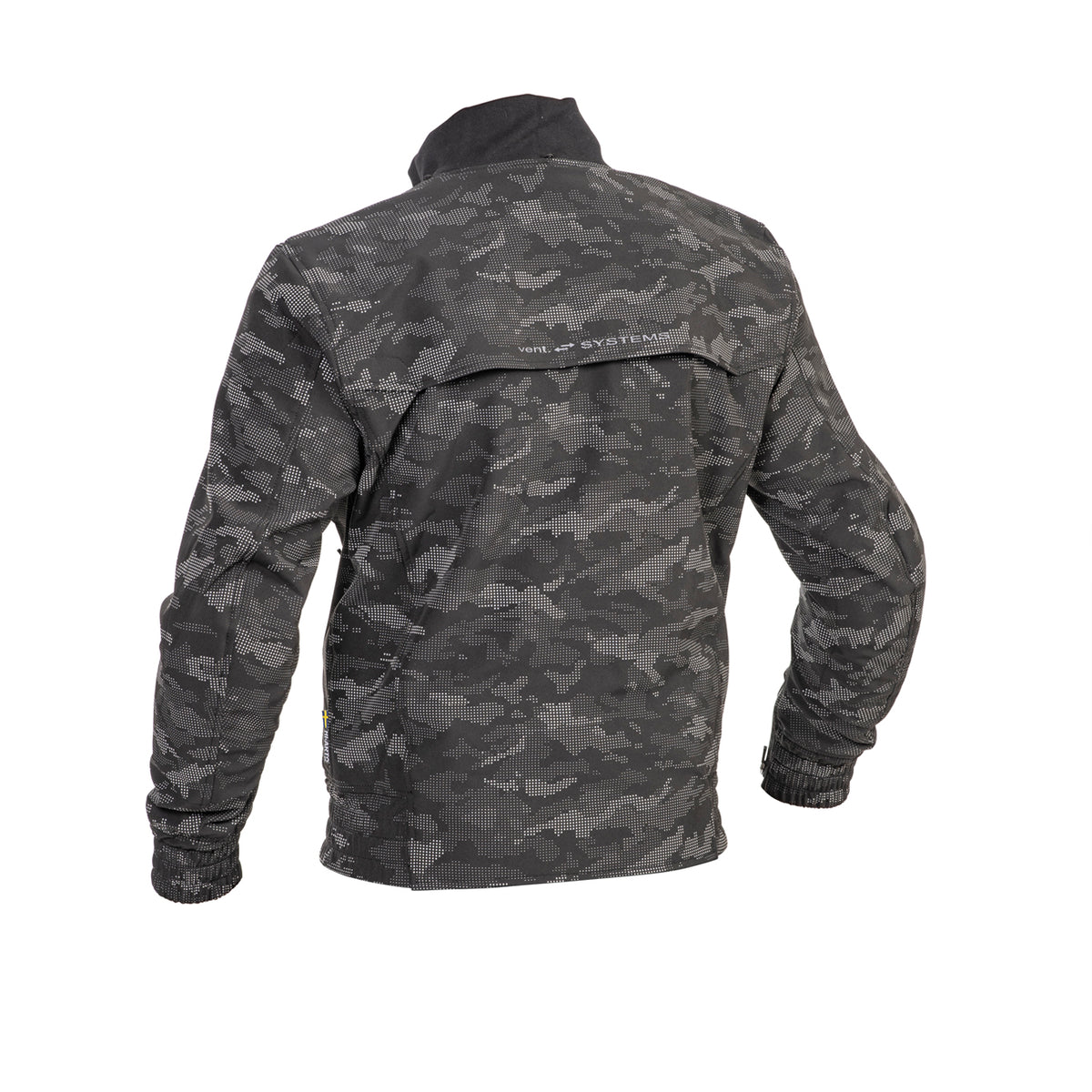 Lindstrands Frisen Black/reflecting pattern Motorjas