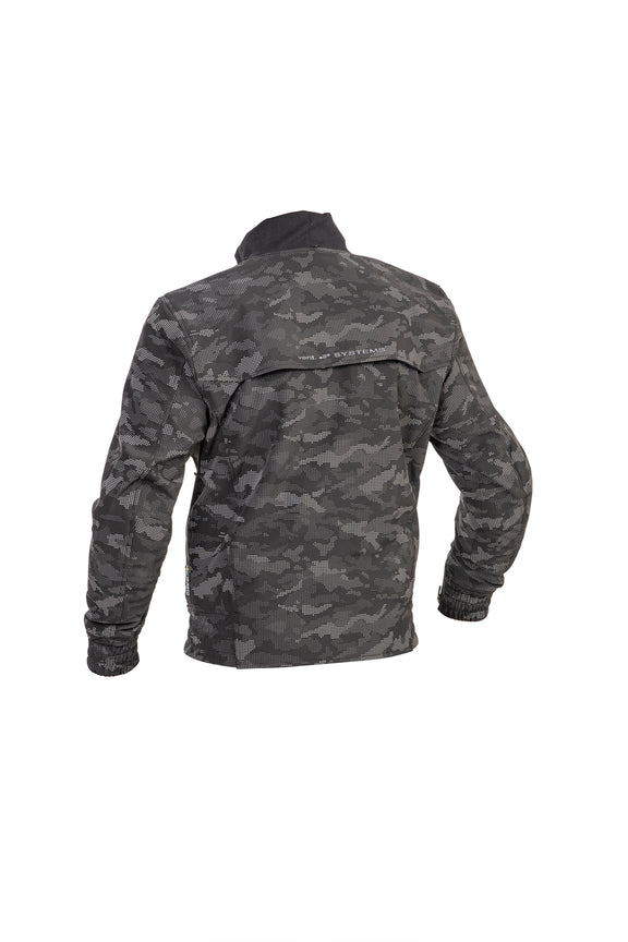 Lindstrands Frisen Black/reflecting pattern Motorjas