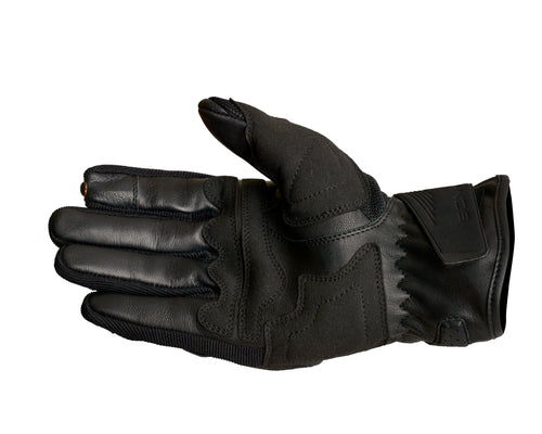 Lindstrands Siljan Motorhandschoenen Zwart
