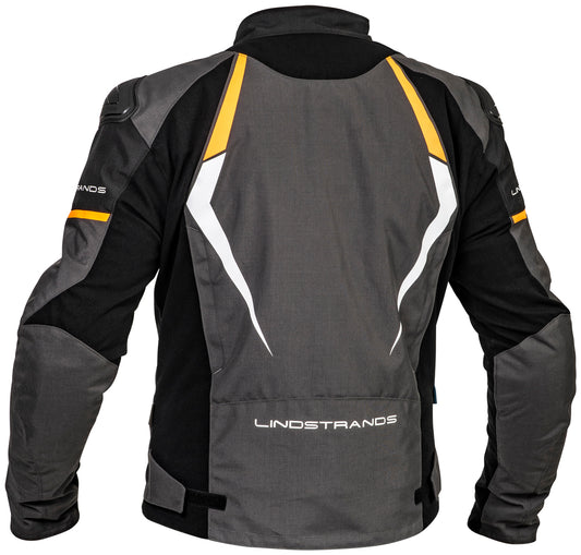 Lindstrands Sandvik Motorjas Zwart/Oranje