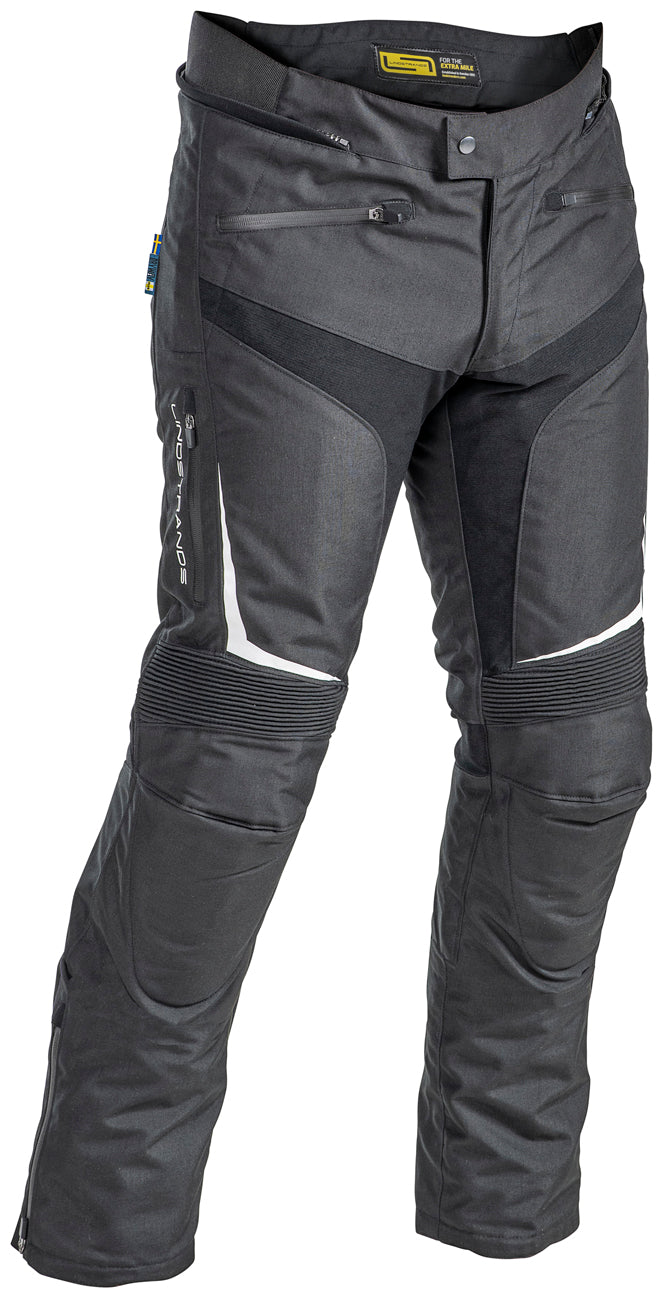 Lindstrands Sandvik Motorbroek Zwart/Wit