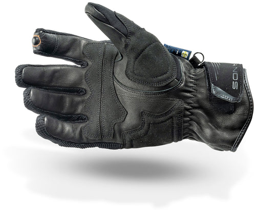 Lindstrands Sveg Motorhandschoenen Zwart