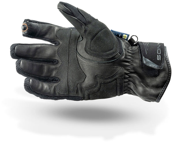 Lindstrands Sveg Motorhandschoenen Zwart