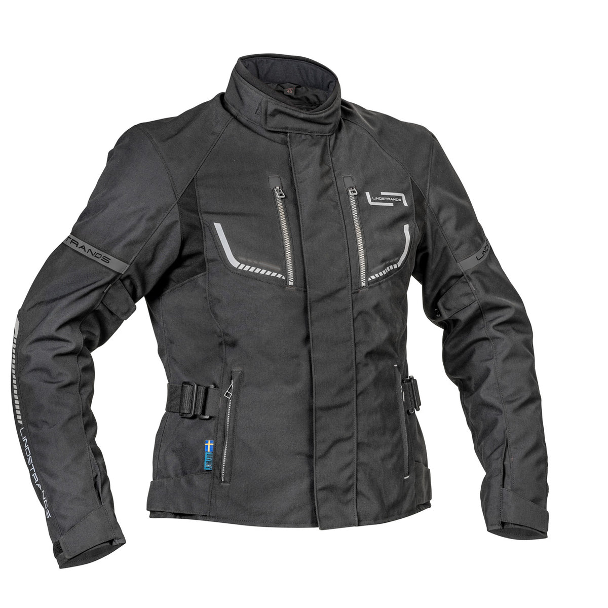 Lindstrands Lomsen Dames Motorjas Zwart