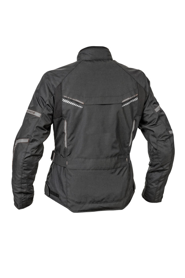Lindstrands Lomsen Damen Motorradjacke Schwarz