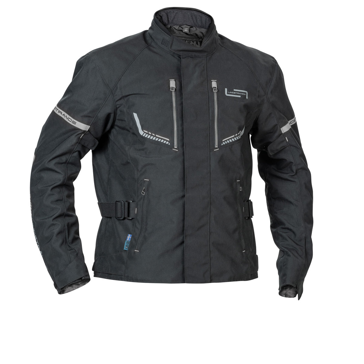 Lindstrands Lomsen Motorjas Zwart - Big Size