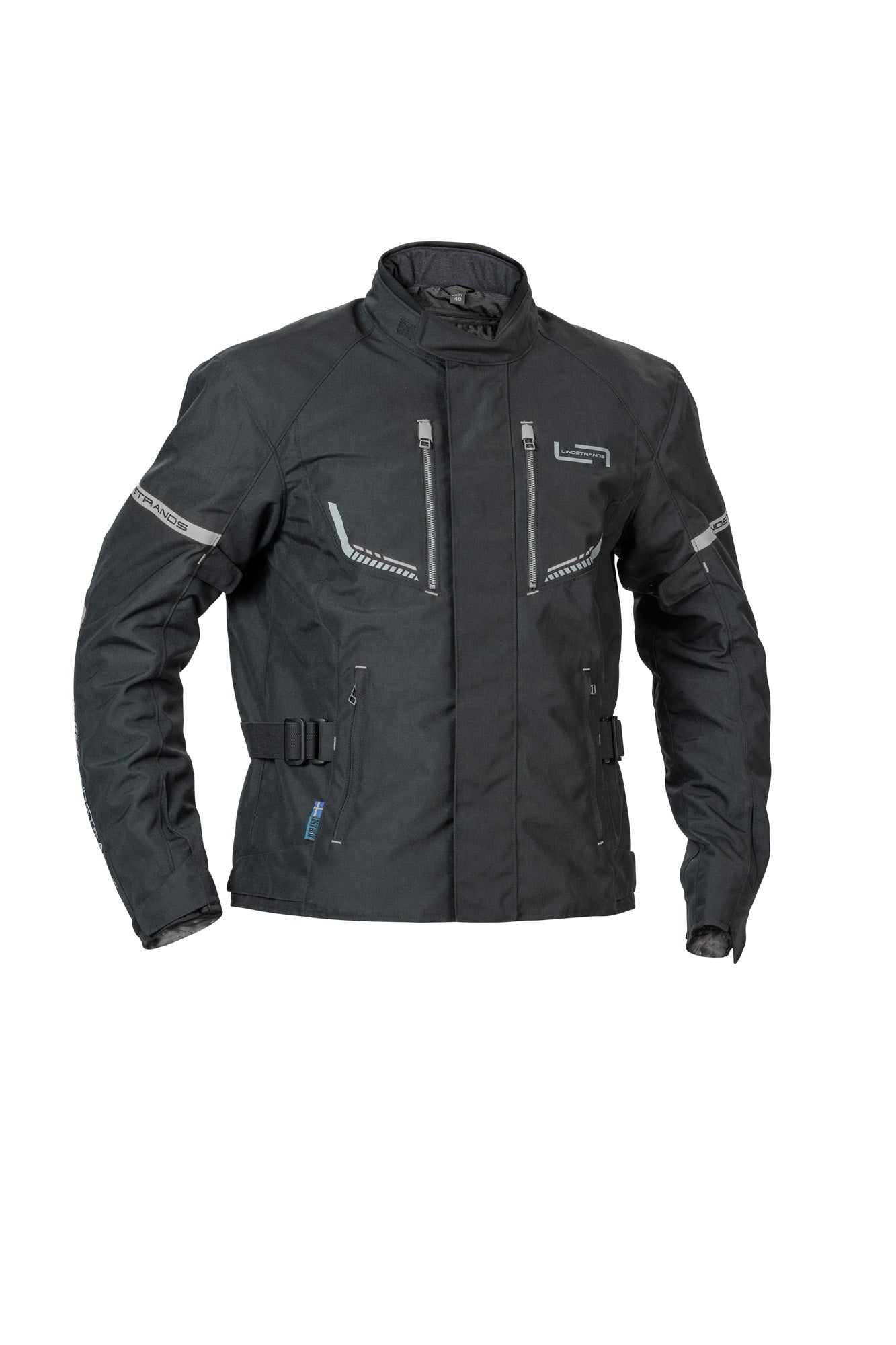 Lindstrands Lomsen Motorjas Zwart - Big Size
