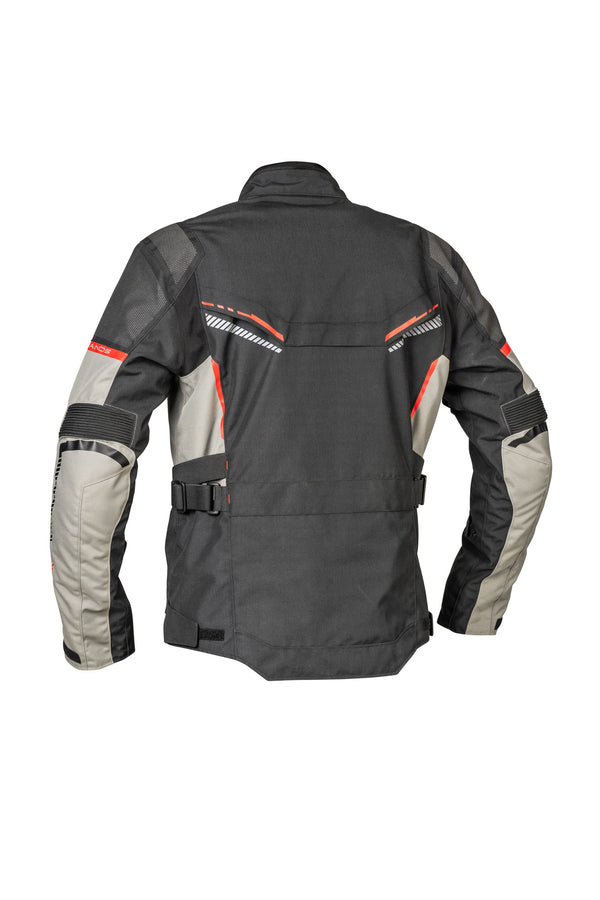 Lindstrands Sylarna Motorcycle Jacket Black/Light/Grey