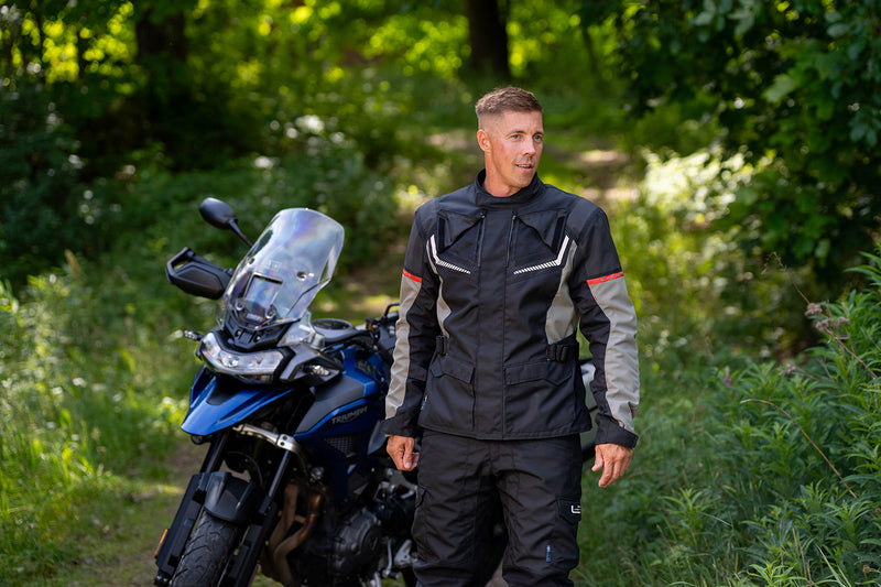 Lindstrands Sylarna Motorjas Zwart/Licht/Grijs