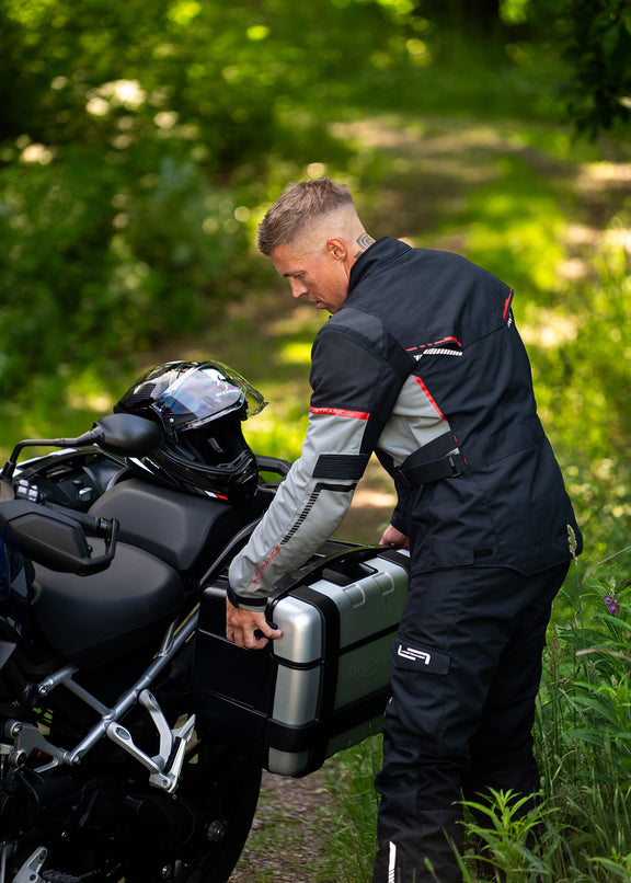 Lindstrands Sylarna Motorjas Zwart/Licht/Grijs