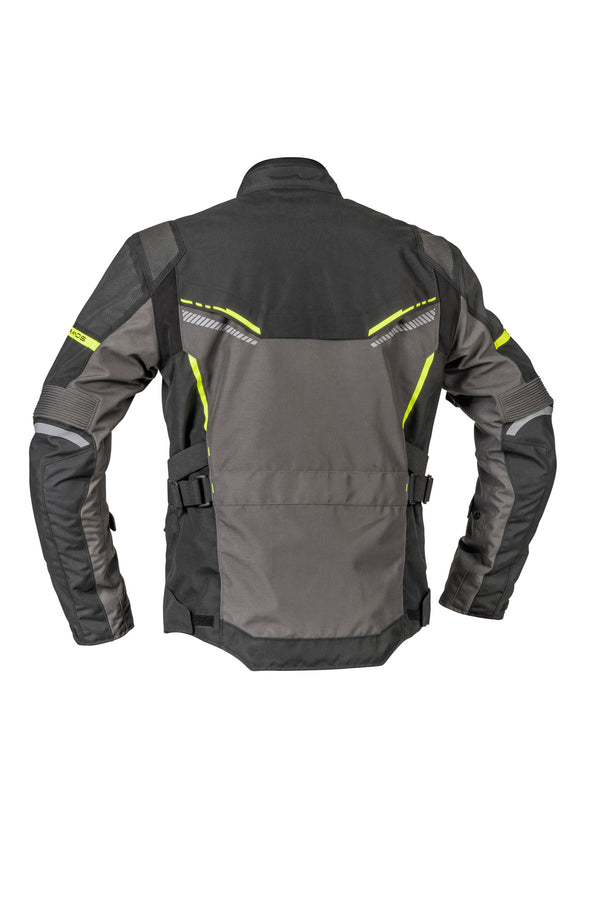 Lindstrands Sylarna Motorradjacke Dunkel/Grau/Schwarz