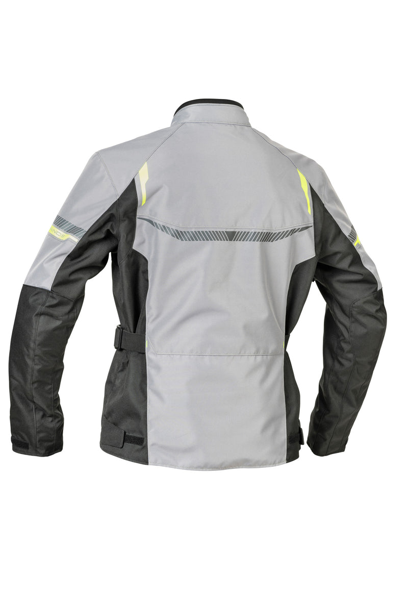 Lindstrands Backafall Motorjas Grijs/Zwart