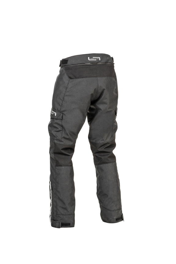 Lindstrands Borgvik Dames Motorbroek Zwart - Kort & breed