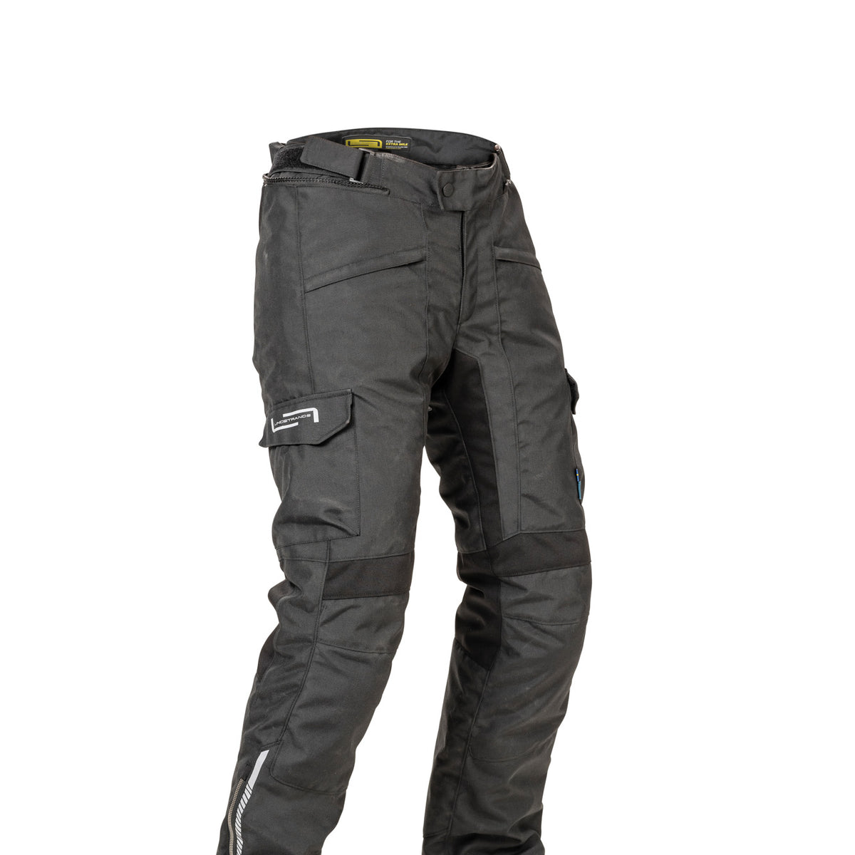 Lindstrands Borgvik Motorbroek Zwart - Kort & breed