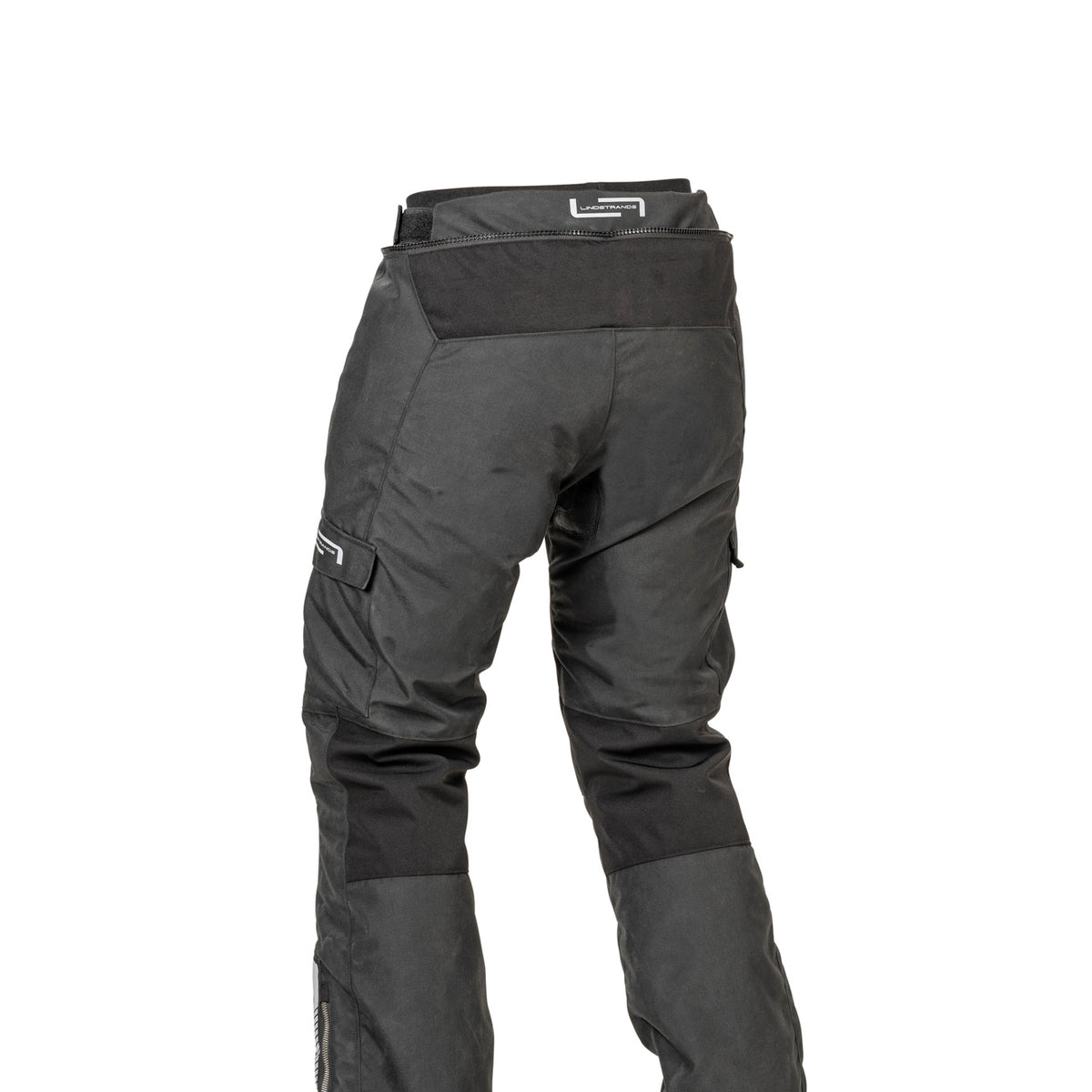 Lindstrands Borgvik Motorbroek Zwart - Kort & breed