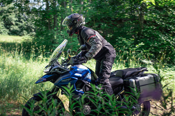 Lindstrands Borgvik Motorbroek Zwart