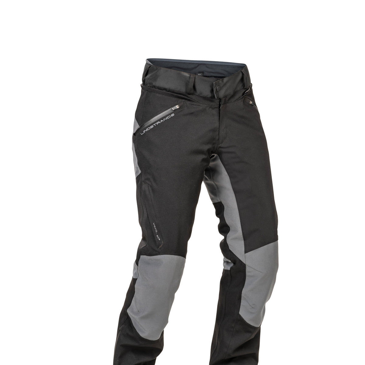 Lindstrands Lofsdalen Motorbroek Zwart/Staalgrijs/Grijs