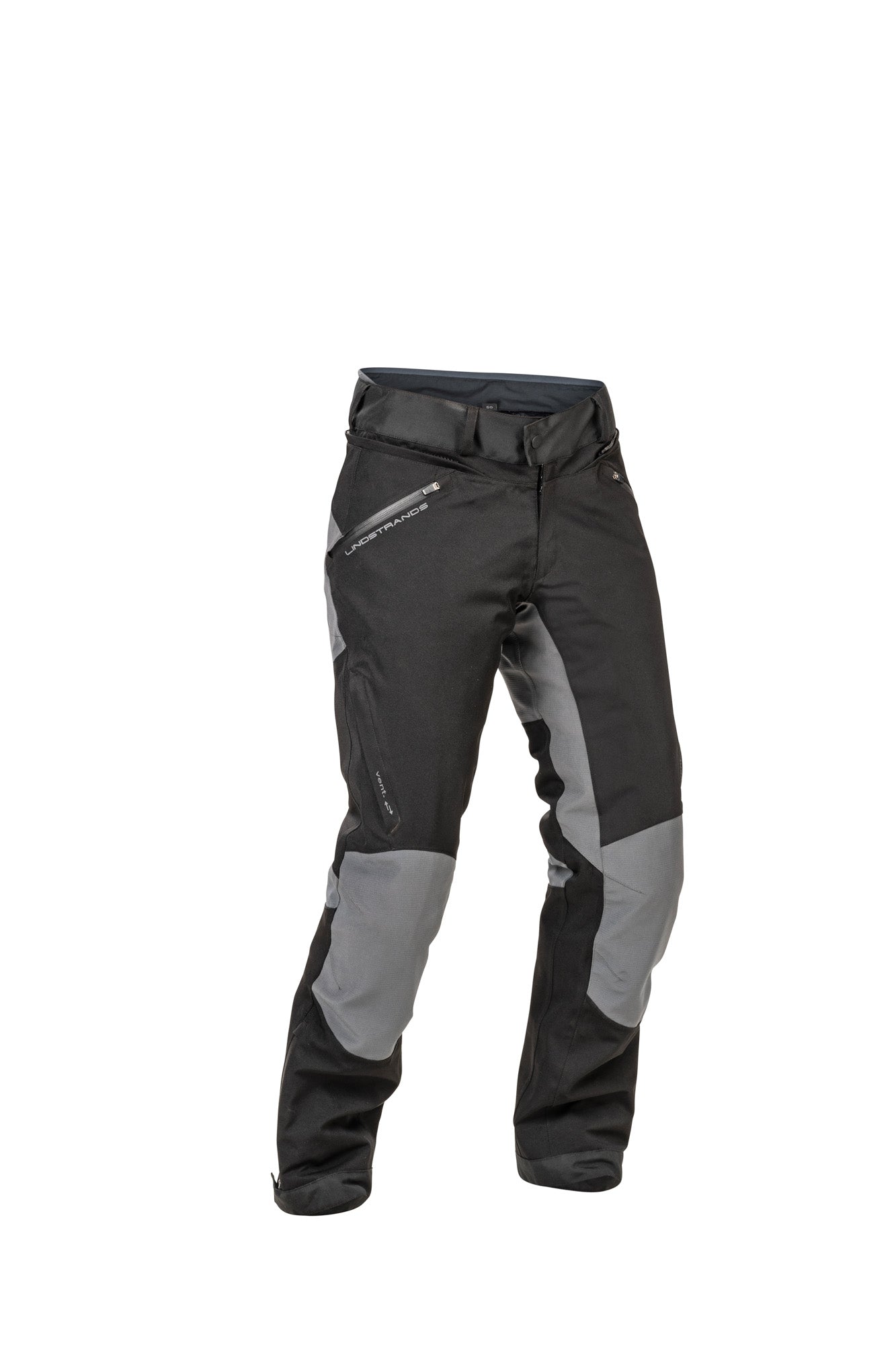 Lindstrands Lofsdalen Motorbroek Zwart/Staalgrijs/Grijs