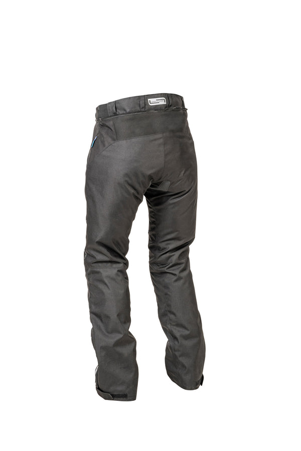 Lindstrands Backafall Motorradhose Schwarz - Kurze Beinlänge